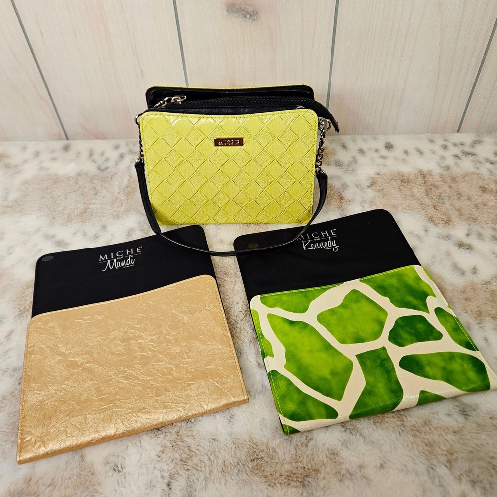 Miche Set Petite Base Bag Shells Kennedy Cami Mandi Lime Giraffe Gold Great Gift
